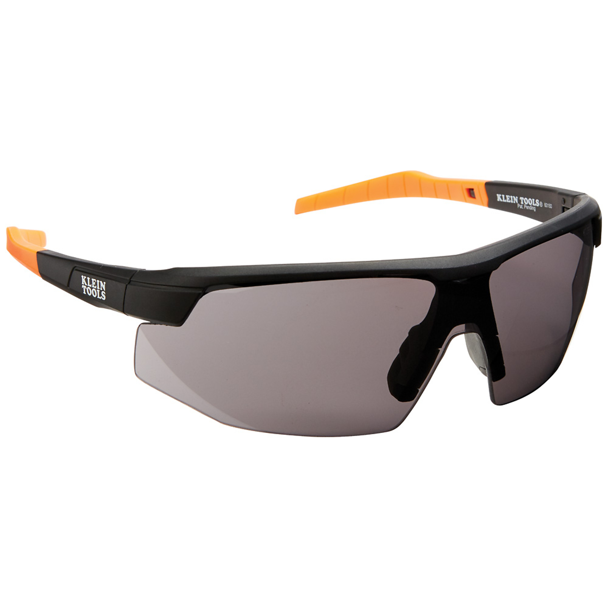Klein Tools, Standard Safety Glasses, Gray Lens, Frame Color Multi, Lens Color Gray, ANSI Z87 Compliant, Model# 60160